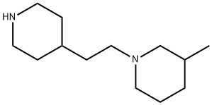 Piperidine, 3-methyl-1-[2-(4-piperidinyl)ethyl]- (9CI),777791-15-8,结构式