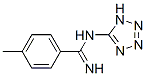Benzenecarboximidamide, 4-methyl-N-1H-tetrazol-5-yl- (9CI),777816-34-9,结构式