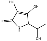 2H-Pyrrol-2-one, 1,5-dihydro-3,4-dihydroxy-5-(1-hydroxyethyl)- (9CI) Struktur