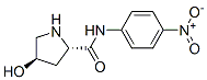 2-Pyrrolidinecarboxamide,4-hydroxy-N-(4-nitrophenyl)-,(2S,4R)-(9CI) Structure