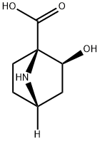 7-Azabicyclo[2.2.1]heptane-1-carboxylic acid, 2-hydroxy-, (1R,2S,4S)- (9CI) Structure