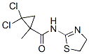 Cyclopropanecarboxamide, 2,2-dichloro-N-(4,5-dihydro-2-thiazolyl)-1-methyl-|