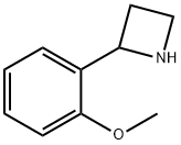 Azetidine, 2-(2-methoxyphenyl)- (9CI) Structure