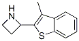 Azetidine, 2-(3-methylbenzo[b]thien-2-yl)- (9CI) Structure