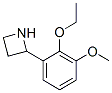 Azetidine, 2-(2-ethoxy-3-methoxyphenyl)- (9CI) 化学構造式