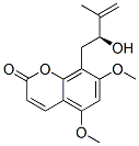 8-[(2S)-2-Hydroxy-3-methyl-3-butenyl]-5,7-dimethoxy-2H-1-benzopyran-2-one|