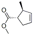 3-Cyclopentene-1-carboxylicacid,2-methyl-,methylester,(1S,2S)-(9CI) Structure