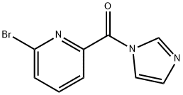 2-bromo-6-(1H-imidazol-1-ylcarbonyl)pyridine,777953-71-6,结构式