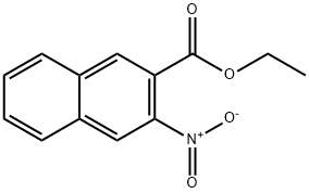 ETHYL 3-NITRO-2-NAPHTHOATE Structure