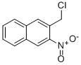 2-(CHLOROMETHYL)-3-NITRONAPHTHALENE 结构式