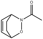 2-Oxa-3-azabicyclo[2.2.2]oct-5-ene, 3-acetyl- (9CI) Structure