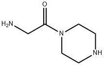 1-(Aminoacetyl)piperazine Structure