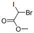 ブロモヨード酢酸メチル 化学構造式