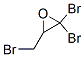 2,2-Dibromo-3-(bromomethyl)oxirane Struktur