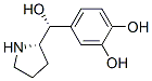 1,2-Benzenediol, 4-(hydroxy-2-pyrrolidinylmethyl)-, (R*,S*)- (9CI) Structure