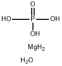 Magnesium hydrogen orthophosphate trihydrate Structure