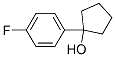 1-(4-Fluorophenyl)cyclopentanol Struktur