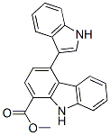 4-(1H-Indol-3-yl)-9H-carbazole-1-carboxylic acid methyl ester Struktur