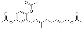 77828-63-8 Diacetic acid 2-[8-(acetyloxy)-3,7-dimethyl-2,6-octadienyl]-1,4-phenylene ester