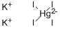 碘化汞钾, 7783-33-7, 结构式