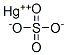 硫酸水銀(II) 化学構造式