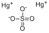Mercury(I) sulfate Struktur