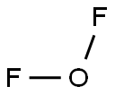 Oxygen difluoride Struktur