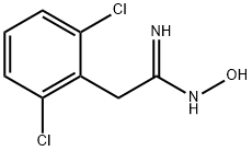 2-(2,6-DICHLORO-PHENYL)-N-HYDROXY-ACETAMIDINE Struktur