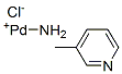 4-methyl-2-aminopyridine-palladium chloride 化学構造式