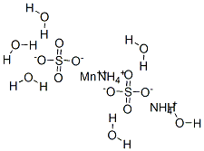六水硫酸铵锰 结构式