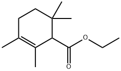 2,3,6,6-四甲基-2-环己烯-1-甲酸乙酯,77851-07-1,结构式