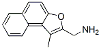 Naphtho[2,1-b]furan-2-methanamine, 1-methyl- (9CI) Structure