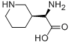 3-Piperidineaceticacid,alpha-amino-,(R*,S*)-(9CI) 化学構造式