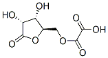 D-Ribonic acid, gamma-lactone, 5-(hydrogen ethanedioate) (9CI) 化学構造式