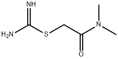Carbamimidothioic acid, 2-(dimethylamino)-2-oxoethyl ester (9CI) 化学構造式