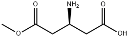 (S)-3-Aminoglutaricacidmonomethylester Struktur