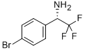 (S)-1-(4-BROMO-PHENYL)-2,2,2-TRIFLUORO-ETHYLAMINE Struktur