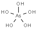 ペンタヒドロキシアルソラン 化学構造式