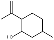 异胡薄荷醇, 7786-67-6, 结构式