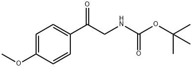 [2-(4-METHOXY-PHENYL)-2-OXO-ETHYL]-CARBAMIC ACID TERT-BUTYL ESTER, 778617-61-1, 结构式