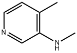 4-METHYL-3-METHYLAMINOPYRIDINE Struktur