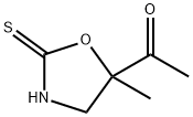 Ethanone, 1-(5-methyl-2-thioxo-5-oxazolidinyl)- (9CI) Struktur