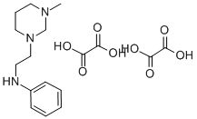 1(2H)-Pyrimidineethanamine, tetrahydro-3-methyl-N-phenyl-, ethanedioat e (1:2)|