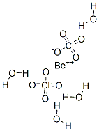 Beryllium perchlorate tetrahydrate.,7787-48-6,结构式