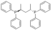 (2S,4S)-(-)-2,4-ビス(ジフェニルホスフィノ)ペンタン 化学構造式