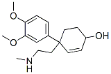 4-(3,4-Dimethoxyphenyl)-4-[2-(methylamino)ethyl]-2-cyclohexen-1-ol 结构式