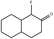 2(1H)-Naphthalenone,  1-fluorooctahydro- Struktur