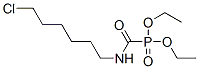 diethyl [[(6-chlorohexyl)amino]carbonyl]phosphonate Structure