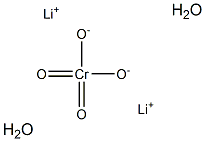 铬酸锂二水合物,7789-01-7,结构式