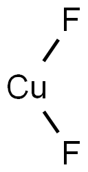 氟化铜,7789-19-7,结构式